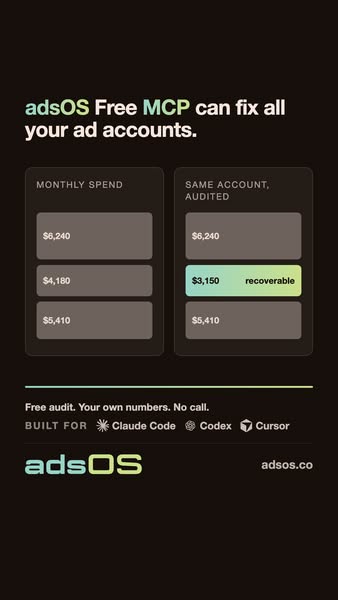 Free MCP that audits your marketing