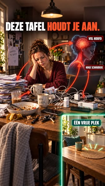 Deze tafel vraagt je aandacht