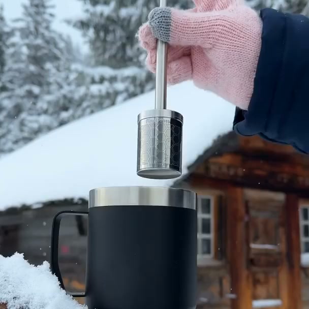 Premium Plastic-Free Coffee Press