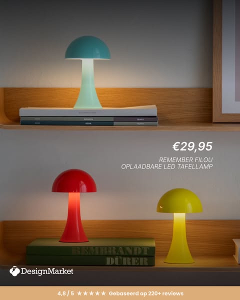 Eén lampje, overal sfeer