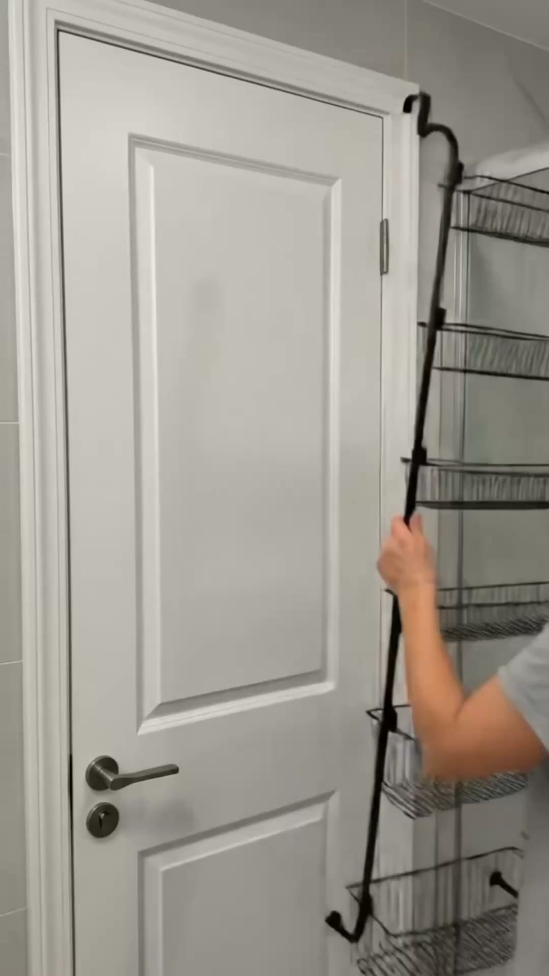 transformez votre porte en espace de rangement