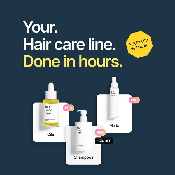 Create. Your. Hair care. Done.