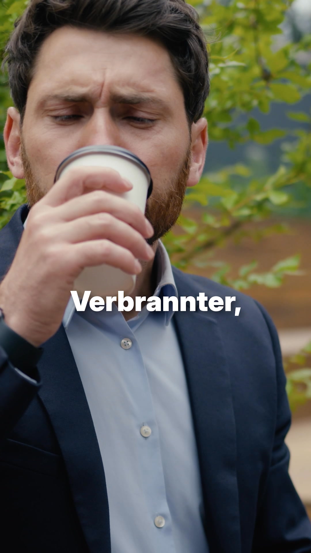 Kaffee, der ballert