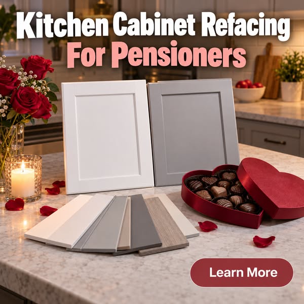 Kitchen Cabinet Refacing For Pensioners