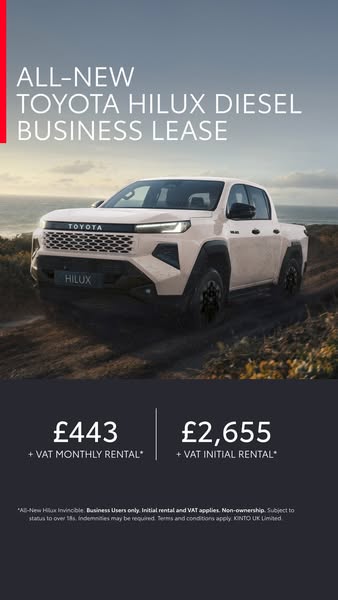 Toyota Hilux Invincible X Business Lease