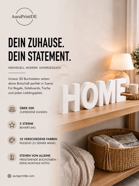 AUS SCHLICHT WIRD BESONDERS.