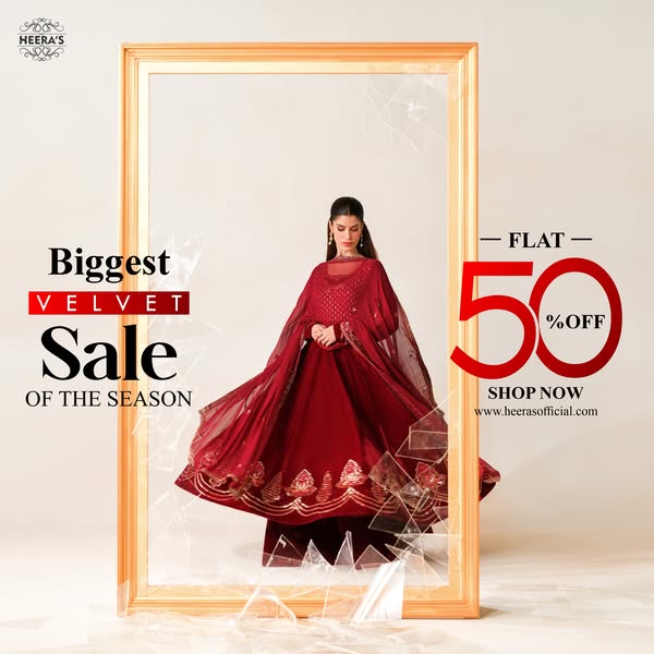 Velvet 10.10 Sale – FLAT 50% OFF