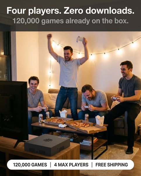Connect to your TV and Play!