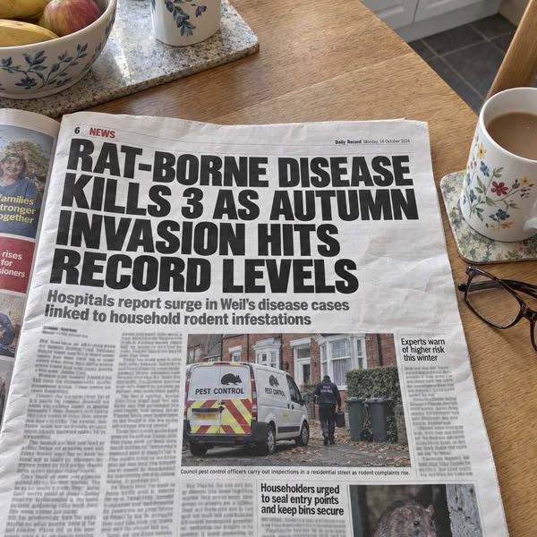 3 Dead From a Disease Found in Kitchen Droppings. You've Probably Never Heard of It.