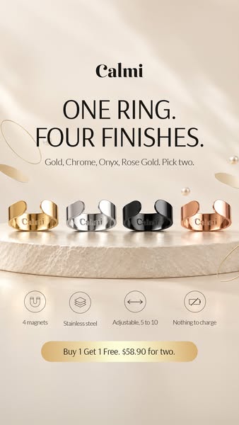 Buy 1 Get 1 Free · Two rings for $58.90