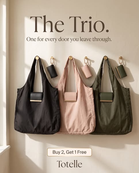One for every bag you own.