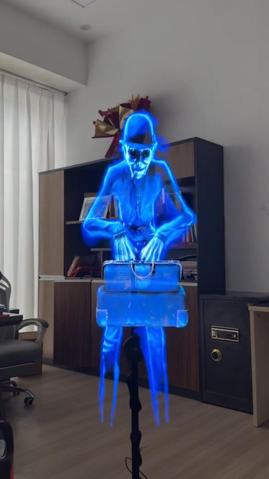 3D Hologram LED Fan Projector