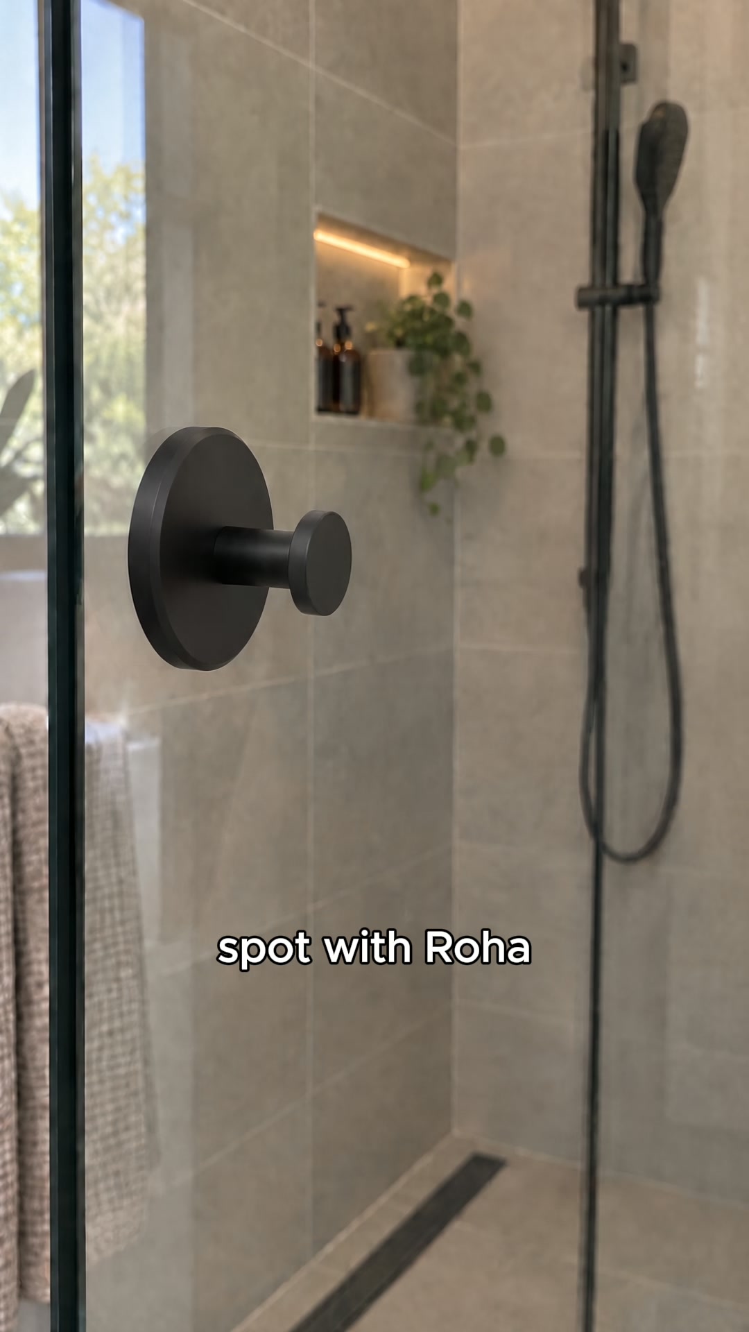 Your towel deserves a better spot.