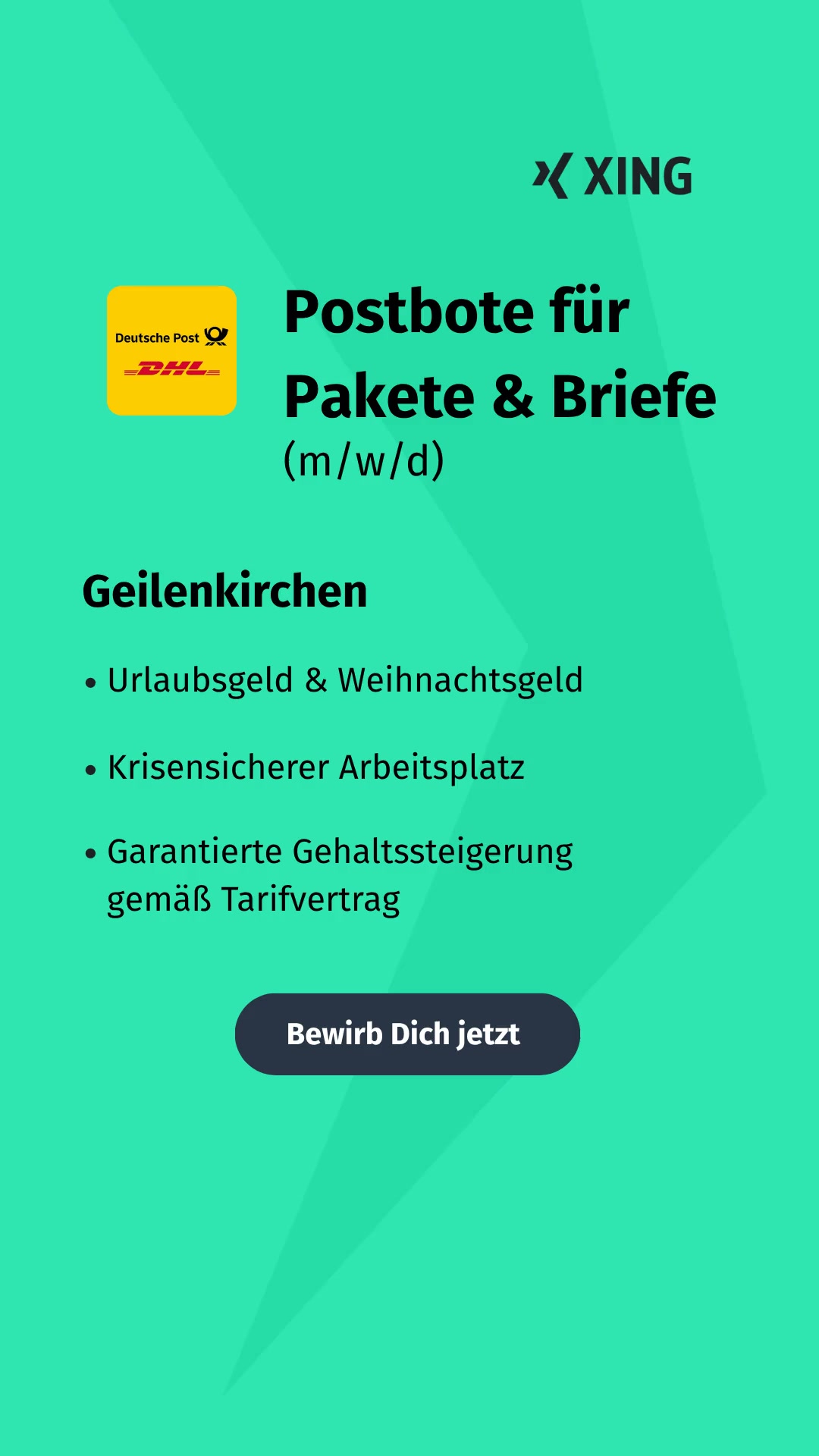 Postbote (m/w/d) in Geilenkirchen