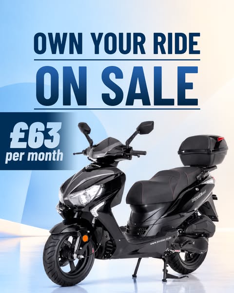 Own a Scooter from Just £63/Month