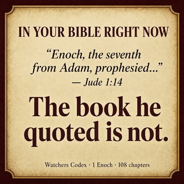 The book he quoted is not in your Bible.