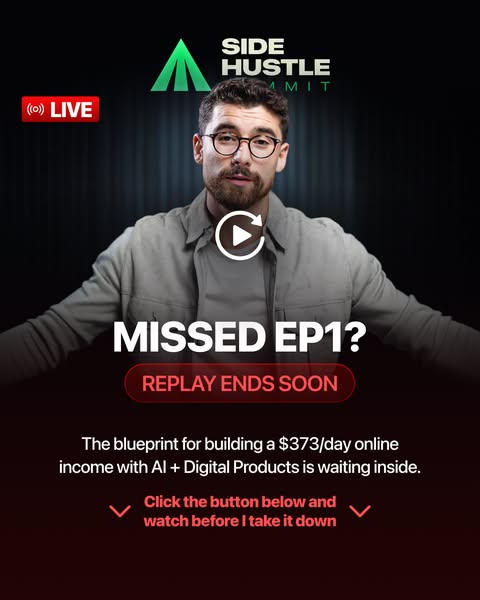 Episode 1 replay is live right now