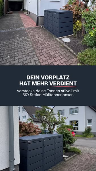 Mülltonnen, die keiner sehen muss