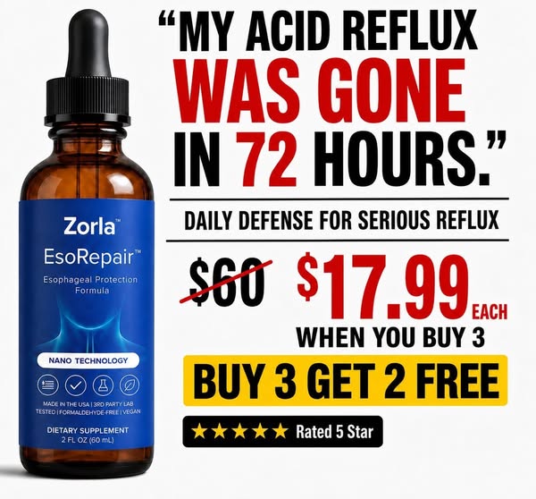 First Ever Nano-Liposomal Esophagus &
Stomach Protection