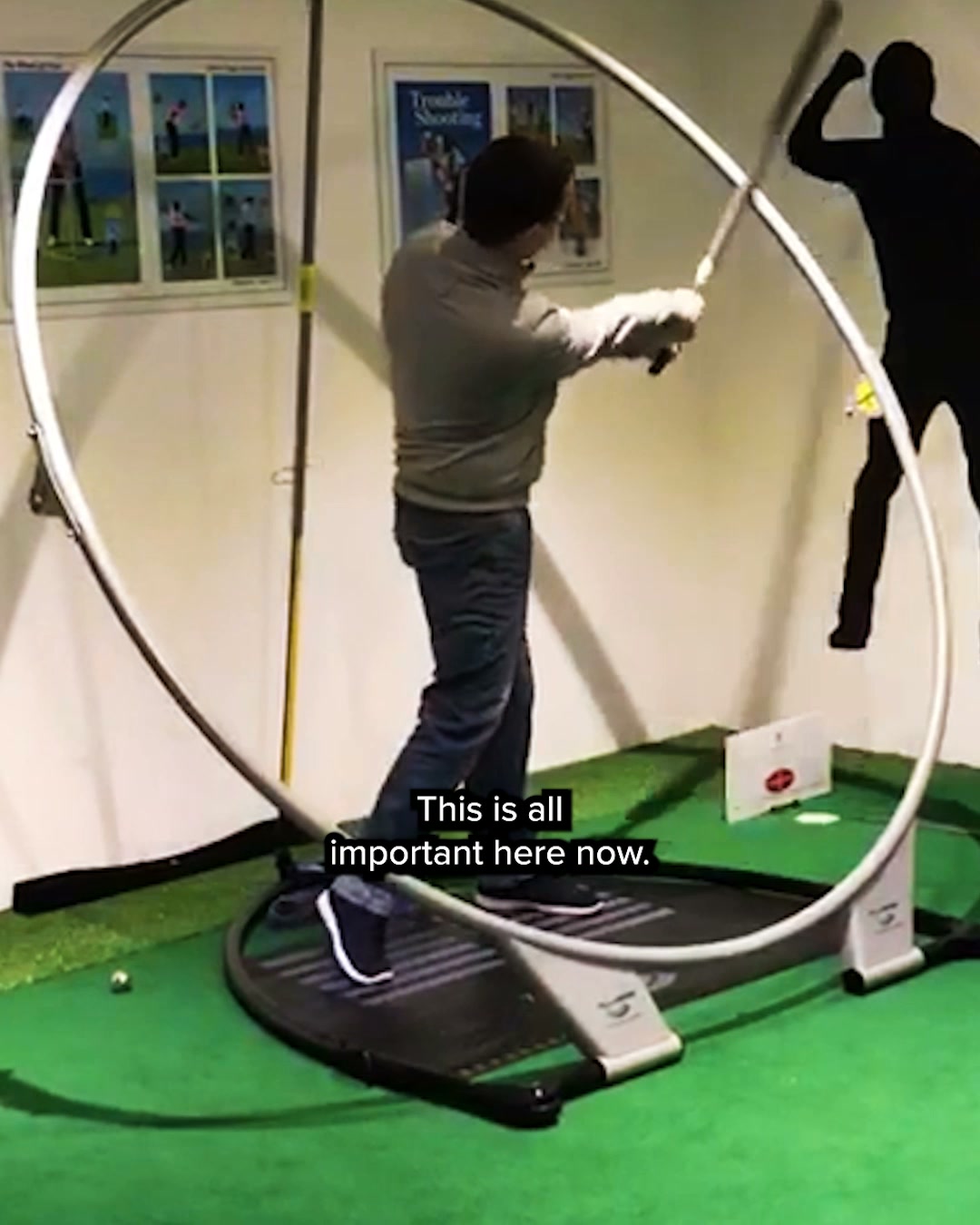 World’s #1 Golf Swing Trainer! Swing Like a Champion At-Home w/ PlaneSWING®