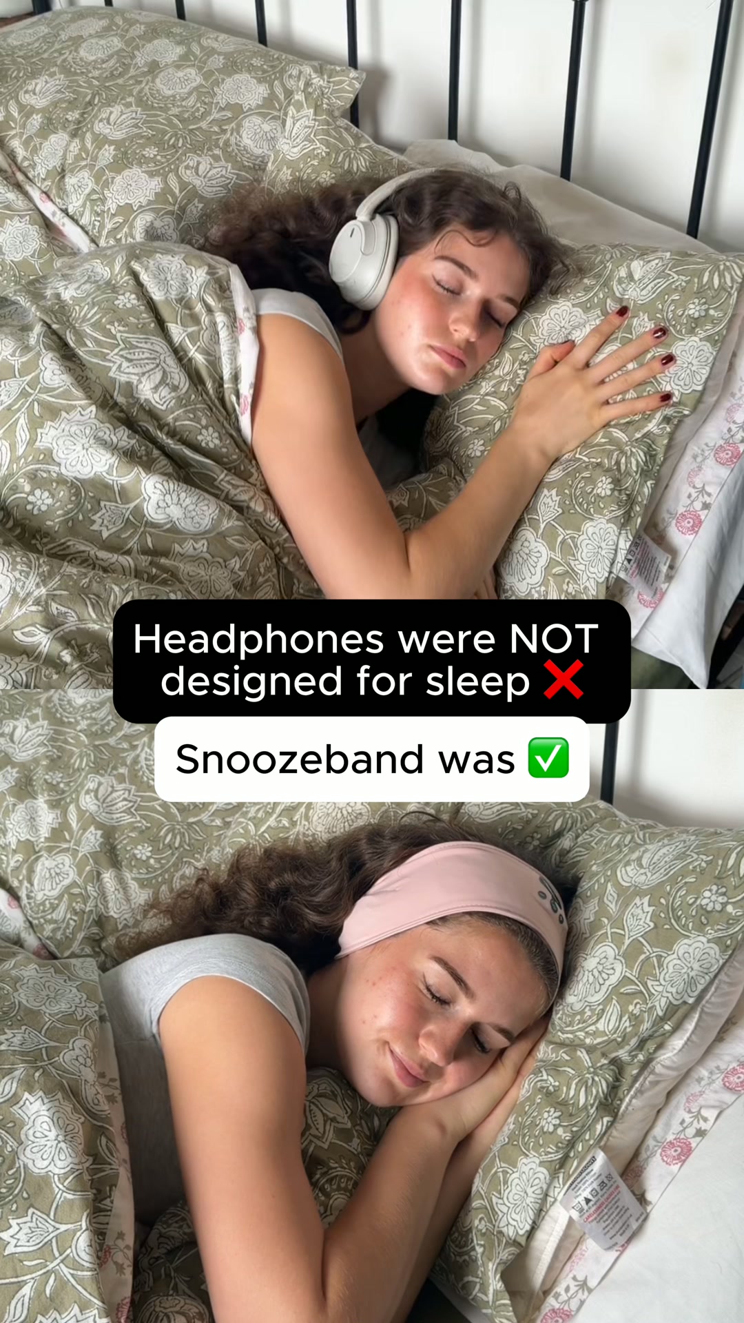 SnoozeBand™ Sleep Headphones