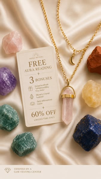 Headline: You Don't Pick Your Crystal. Your Aura Does.