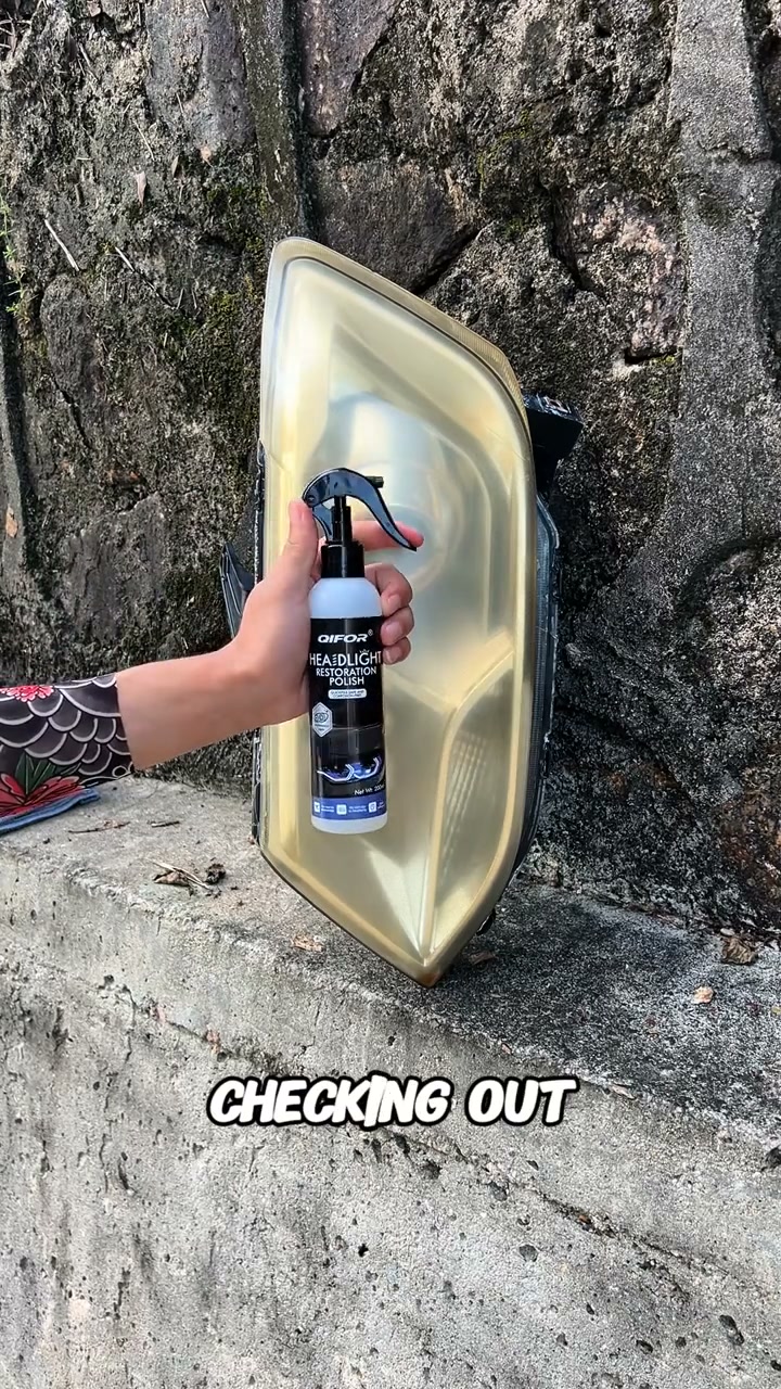 Professional Car Headlight Restoration Kit
