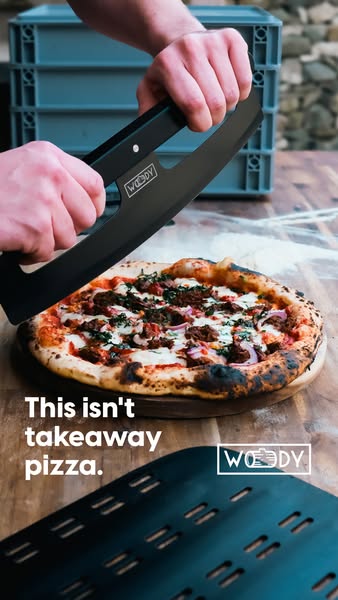 Restaurant pizza. £3 a pizza.