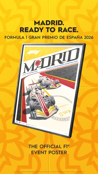 F1 GRAN PREMIO DE ESPAÑA 2026 Poster