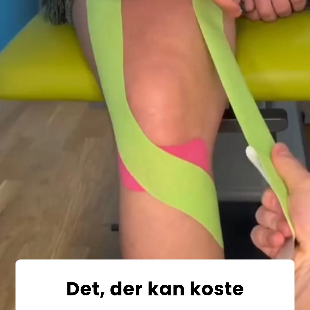 Korrektions-Tape til Knæleddet - Bevæg dig igen med tillid uden hele tiden at skulle tænke på dit knæ