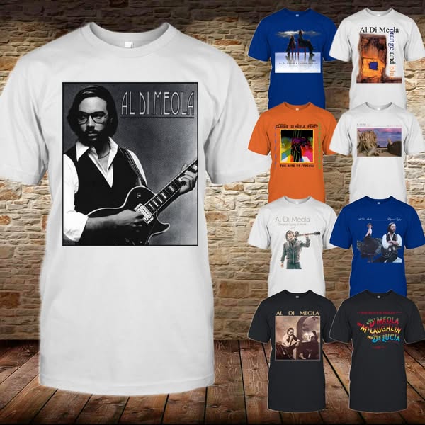 Al Di Meola t-shirts