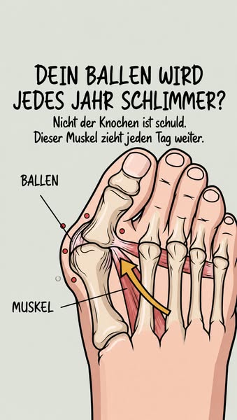 Deinen Ballen in den Griff bekommen. Ohne OP.