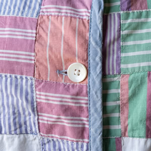 Turn Old Shirts into a Beautiful Patchwork Jacket