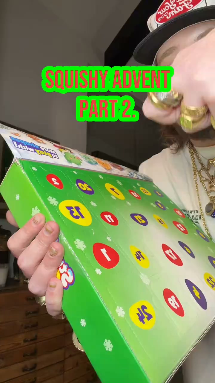 Christmas Squishy Advent Calendar — 24 Days of Fun Surprises!