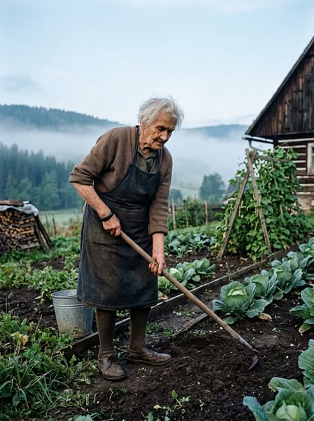 94 – und jeden Morgen im Garten