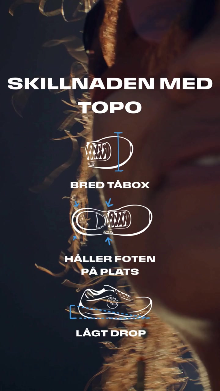 Anúncio de TopoAthletic Sverige