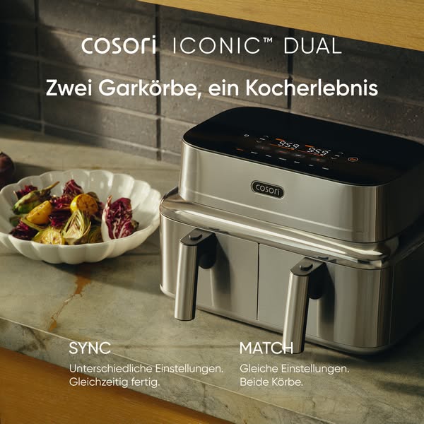 Zwei Körbe. Gleichzeitig fertig.