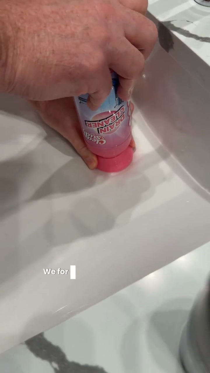 Safe Foam Mousse Drain Cleaner