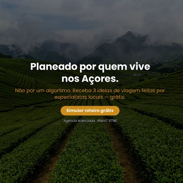 3 ideias de viagem aos Açores em 24h