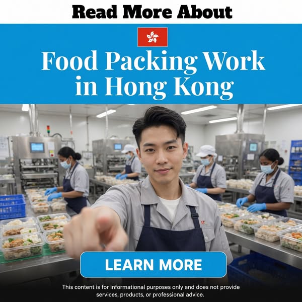Food Packing Work in Hong Kong: Guide to Pay Factors, Shifts, and Facility Types