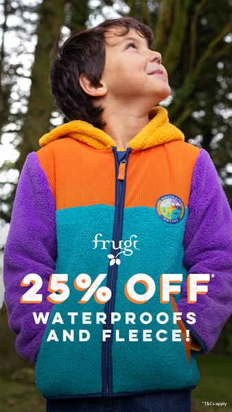 25% Off Coats & Fleeces