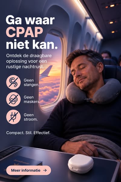 Stiller slapen. Frisser wakker.