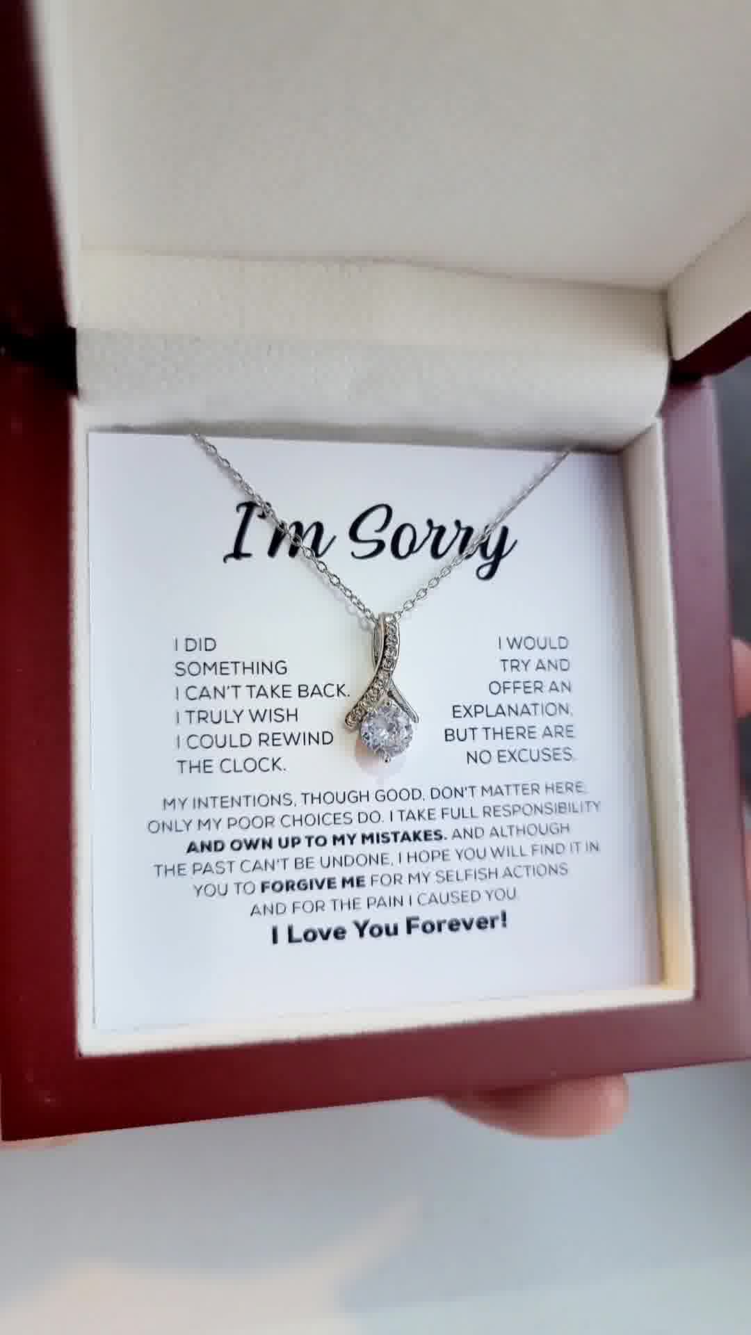 Apology Gift For Her