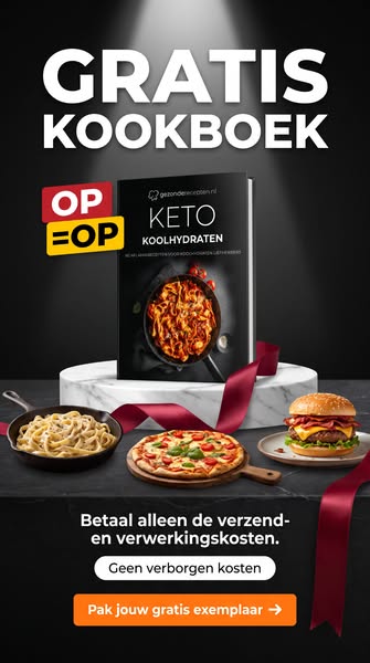 Keto Koolhydraten Kookboek (Gratis Vandaag!)