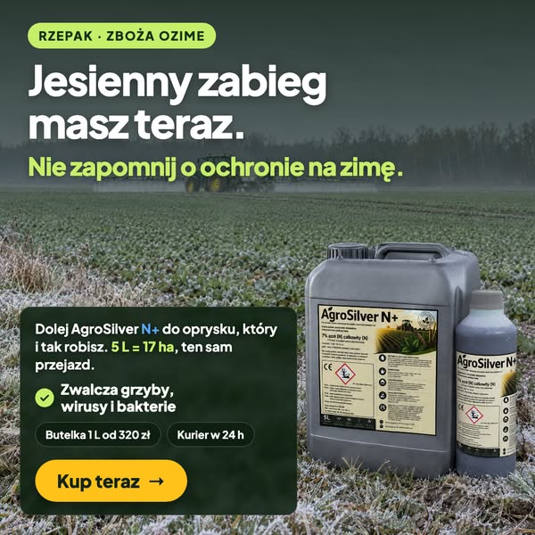 Jesienny zabieg z AgroSilver N+