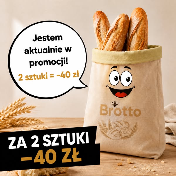 Przechowuj chleb w bardziej naturalny sposób