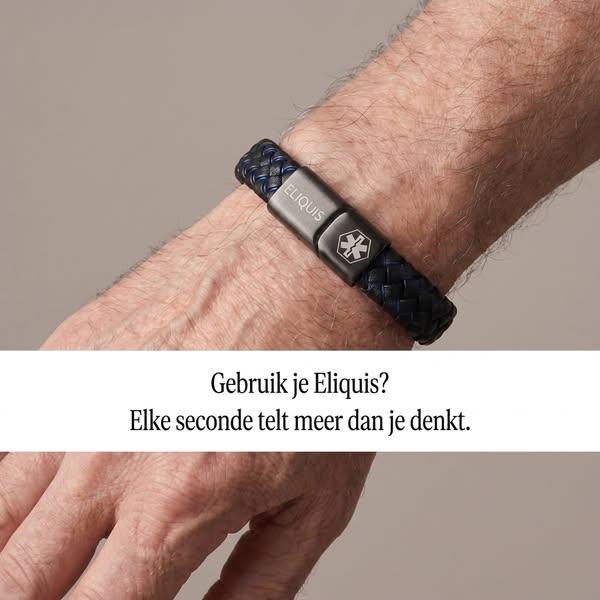Deze armband kan een leven redden.