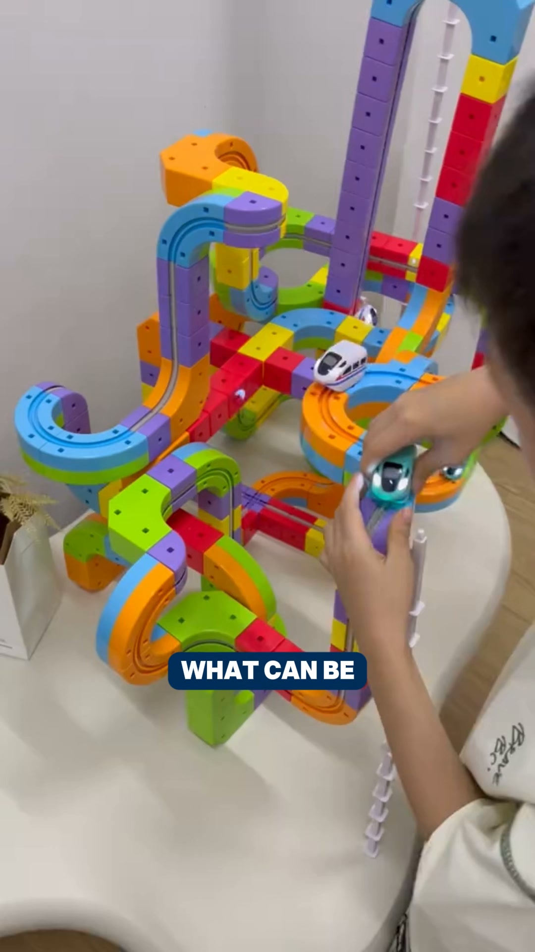BlockRail™ | Magic Cube Train Track