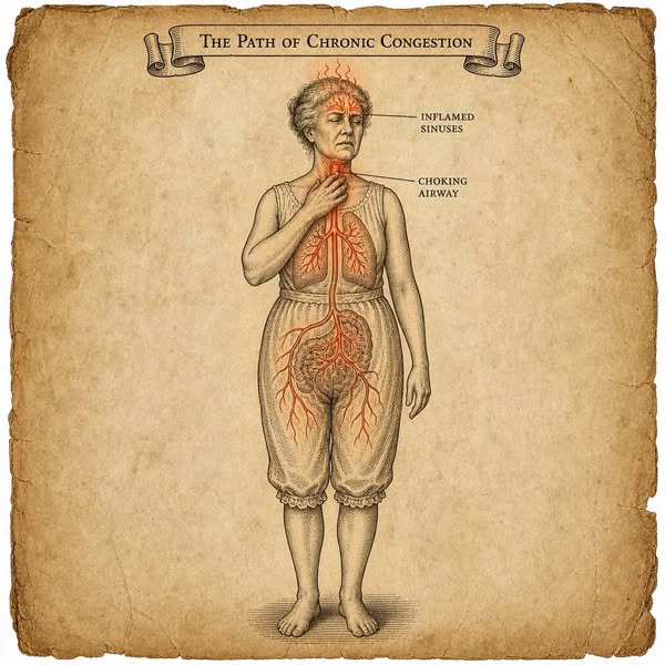 Everyone with chronic mucus needs to see this
