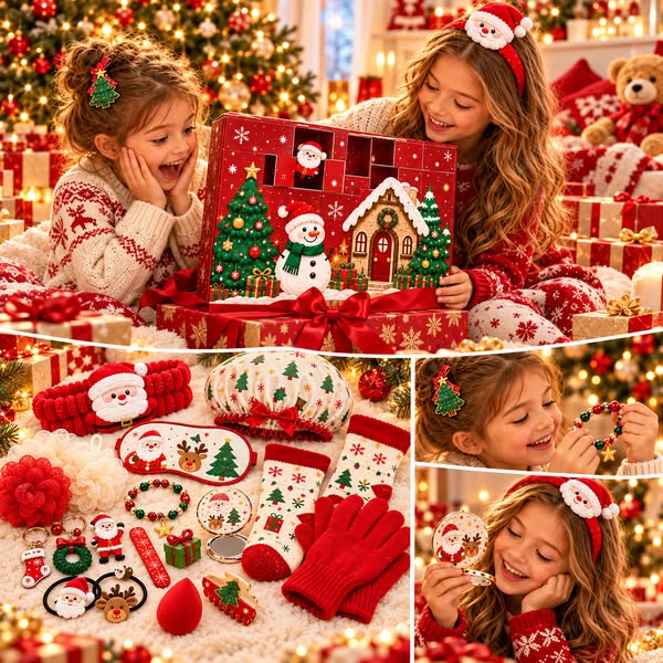 Julens sötaste beauty-kalender för barn